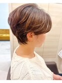 ナチュラルマッシュショート