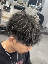 フィフス トウキョウ (fifth TOKYO) 渋谷緩め波巻きスパイラルパーマシャドウパーママッシュ