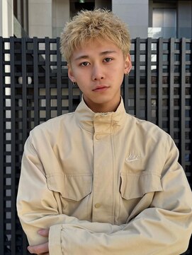 ヒュージ 表参道(huge) メンズカット/シャドウパーマ/フェザーショート