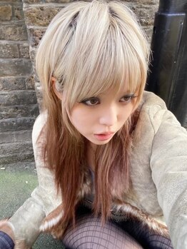 チクロ(ticro)の写真/<ダブルカラーが大好評>最旬ヘアが叶う。ダメージが気になる方は、ケアブリーチがオススメ◎