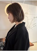 ボブ/内巻きボブ/ブリーチなし