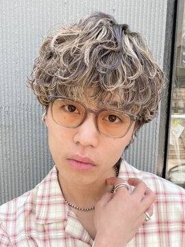 フィフスパーク(fifth PARK) 渋谷シャドウパーマルーズパーマメンズマッシュウルフ