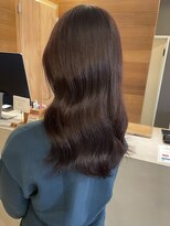 ヘア プロデュース キュオン(hair produce CUEON.)&nbsp;ピンクラベンダー×柔らか暖色カラー