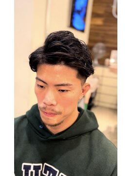 ラムール テーパーツーブロック×バックパーマ