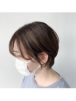 ロナ 岡崎竜美丘店(RONA)&nbsp;ショートボブ/ベージュカラー