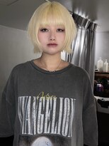 ヨハク 大阪梅田中崎町(yohaku) 【MIHO】ボブレイヤー×ブロンド