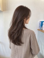 リノ 寺田町南口店(rino)&nbsp;深みブラウンのシアーレイヤー