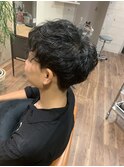 メンズランダムパーマ☆AMU