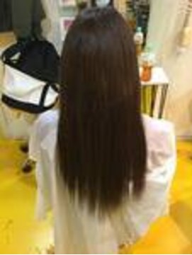 デュオヘアー エクステンションズ 新宿 清楚ロングストレートヘアー♪♪♪