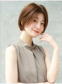 大人ショートボブ20代30代40代【AIN.表参道】川原大地