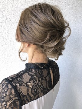 アルモ ヘア フア 東静岡(ALMO hair HUA) 結婚式ヘアアレンジ　ボブ