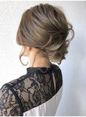 結婚式ヘアアレンジ ボブ