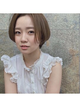 ヘアメイク マルナ 大通店(HAIR MAKE MALUNA) 透明感ショートボブ