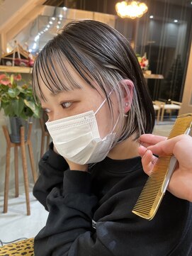 ロンド 表参道店(Lond) 【Lond表参道倉崎涼】インナーカラーが一番上手い！ボブヘア