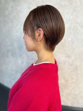ヘアーデザイナーズサロン エイダ 筑紫野店(hair designers salon A.DA) ショートベージュ