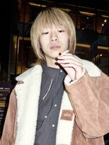 サル 代官山(SAL) 【SAL】80sカルチャー◎個性的ブロンドマッシュウルフ