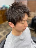 20代30代メンズソフトツーブロックビジネス大人カッコイイ