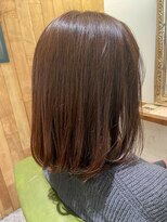 ムーン(moon) #ロングヘア #グレージュカラー #ボブウルフ#ココアベージュ