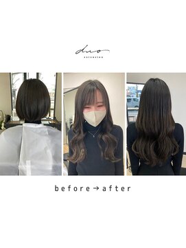 デュオエクステンション(duo extension) 大人可愛い