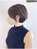 丸みショートボブ
