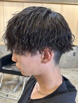 ニアウ 伊勢崎連取店(Niau)&nbsp;メンズマッシュパーマツイストスパイラルパーマ波巻きパーマ