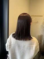 ラヴィン(LOVIN’)&nbsp;ラベンダーブラウン/髪質改善/ミディアムボブ