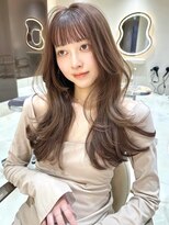 サイン 渋谷(SIGN) ザクザクレイヤーカット巻き方簡単ロング韓国アイドル表参道渋谷