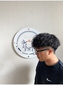 縦落ちパーマ