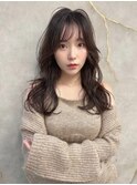 韓国ヘア レイヤーカット 顔周り 髪質改善 柏 縮毛矯正 学割U24