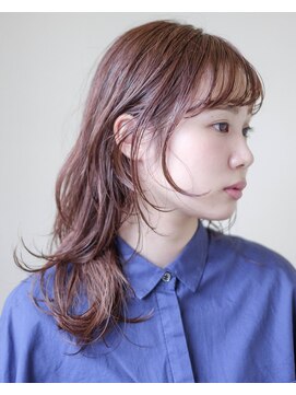 ルプラ ガーデン(le-pla garden) ピンクベージュ#ブリーチなし#レイヤー#ダメージレスカラー#豊橋