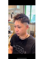 ワカバ(WAKABA)&nbsp;ツーブロハイフェード