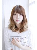 Aラインのミックスカール