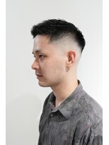 カーウォッシュバーバー(CARWASH BARBER)&nbsp;メンズカットアップバングスキンフェードベリーショート0906