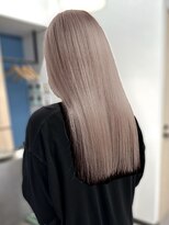 オルク 札幌大通(Orque)&nbsp;シルキーベージュ ダブルカラー大人ロング20代30代40代