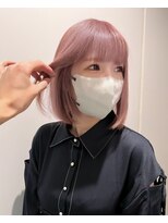 アルコイリスバイドールヘアー(ARCOIRIS by Dollhair)&nbsp;都島/ピンクカラー/ハイトーンカラー/大人ガーリー