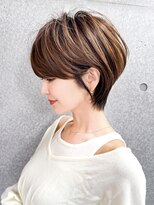 ショートヘア/大人ショート/ショートボブ/30代40代50代/表参道