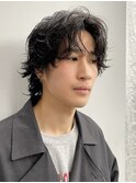 【ステップボーンカット】ミディアムウルフ