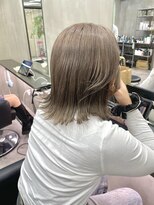 ザ パス 警固店(the path)&nbsp;大人ボブ×スモーキーベージュ