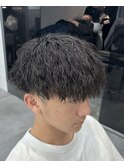 広島メンズ/ツイスト/縦落ちパーマ/ツイストスパイラル