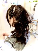 サイドポニーテール