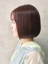 エンクス(enx)&nbsp;ホワイトグレージュデジタルパーマミニウルフ鶴ヶ峰YM63