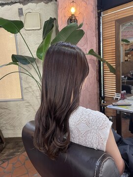 ロッソバイアルター 鎌取(ROSSO by aL-ter) 【くびれヘア/ハイライト/アプリコットオレンジ】千葉香奈