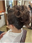 お祭り浴衣ヘアセット