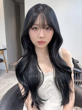 ロンドアンメゾン 原宿(Lond un Maison.) くびれヘア/顔周り/韓国/レイヤーカット/黒髪/ロング/前髪/原宿