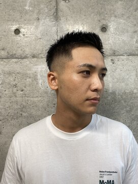 レンゲン(LENGEN) メンズパーマフェードバーバーツイスト理容室カット