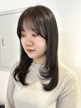 フォト イケブクロ(foto IKEBUKURO) 大人ミディアム/レイヤー/赤み消し透明感カラー/池袋