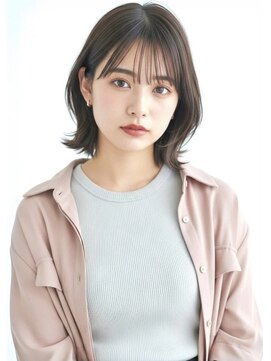 ノエル(NoeL) 韓国風切りっぱなし外はねボブ