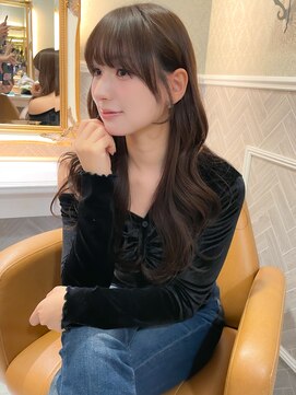 ロンド 銀座(Lond) ★Shina/黒髪ココアベージュ小顔レイヤー髪質改善縮毛矯正142