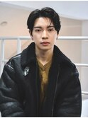 《CODE.LINE》オールバックフェザーパーマ
