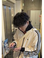 メノン 茨木店(Menon)&nbsp;プードルパーマ/波巻きパーマ/メンズパーマ